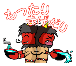 Sticker of the namahage sticker #3063742