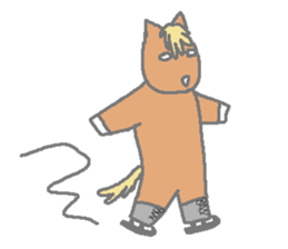 Horsiness winter sticker #3063796