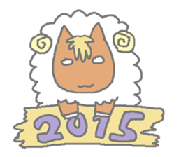 Horsiness winter sticker #3063814