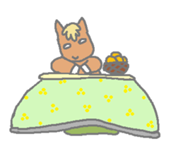 Horsiness winter sticker #3063823