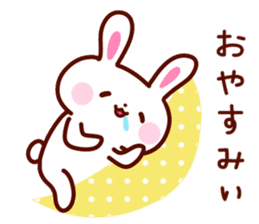 Cute YURU Rabbit sticker #3064036