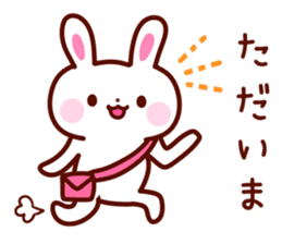 Cute YURU Rabbit sticker #3064037