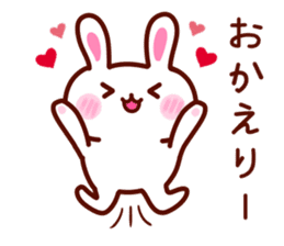 Cute YURU Rabbit sticker #3064038