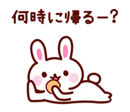 Cute YURU Rabbit sticker #3064073