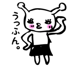 Loose alien girl YOSHIKO sticker #3064127