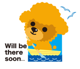 Nowadays of Toy poodle(English ver) sticker #3064444