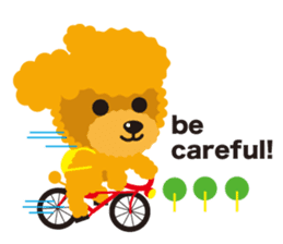 Nowadays of Toy poodle(English ver) sticker #3064445