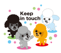 Nowadays of Toy poodle(English ver) sticker #3064462