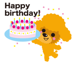 Nowadays of Toy poodle(English ver) sticker #3064464