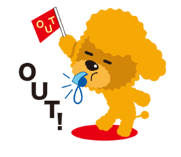 Nowadays of Toy poodle(English ver) sticker #3064471