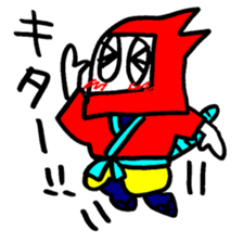 color me ninjya 02 sticker #3064515