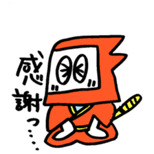 color me ninjya 02 sticker #3064529