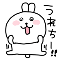 Rabbits cute pretend sticker #3064645