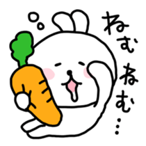 Rabbits cute pretend sticker #3064648