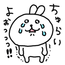 Rabbits cute pretend sticker #3064666