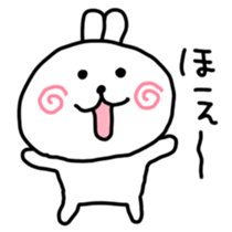 Rabbits cute pretend sticker #3064672