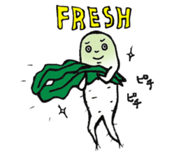 Daikon chan sticker #3064747