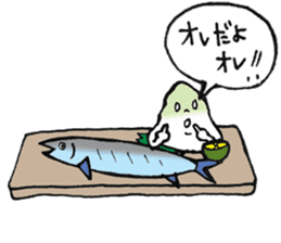 Daikon chan sticker #3064748