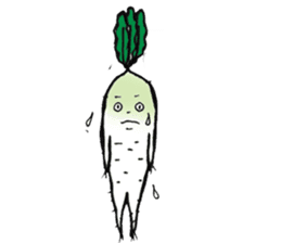 Daikon chan sticker #3064753