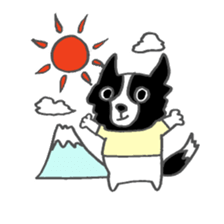 Border Collie dog sticker #3065443