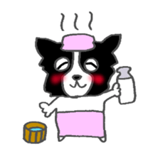 Border Collie dog sticker #3065449