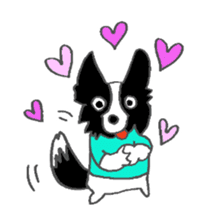 Border Collie dog sticker #3065455