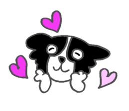 Border Collie dog sticker #3065459