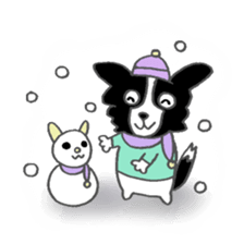 Border Collie dog sticker #3065464