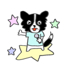 Border Collie dog sticker #3065465