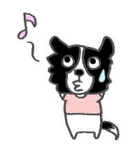 Border Collie dog sticker #3065467