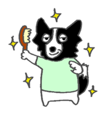 Border Collie dog sticker #3065469