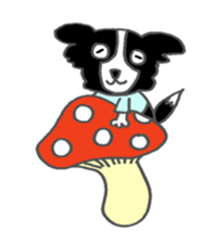 Border Collie dog sticker #3065470