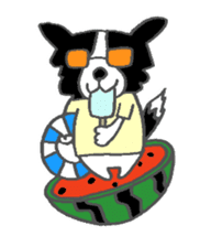 Border Collie dog sticker #3065472