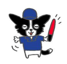 Border Collie dog sticker #3065476
