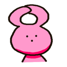 Because rabbit. sticker #3065527