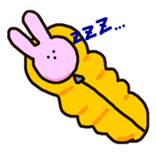 Because rabbit. sticker #3065558