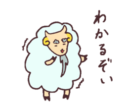 Sticker of sheep sticker #3065807