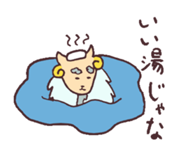 Sticker of sheep sticker #3065824