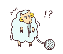 Sticker of sheep sticker #3065835