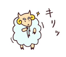 Sticker of sheep sticker #3065836