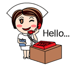 Nan is a nurse Part.3 (Eng) sticker #3066483