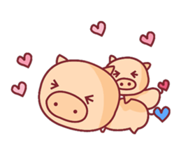 Love Love Pig sticker #3066565