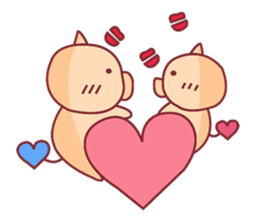 Love Love Pig sticker #3066570