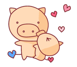 Love Love Pig sticker #3066571