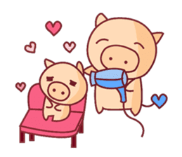 Love Love Pig sticker #3066572