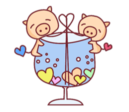 Love Love Pig sticker #3066573
