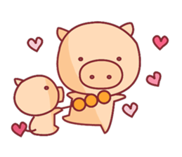 Love Love Pig sticker #3066574