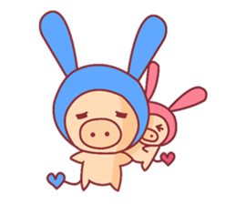 Love Love Pig sticker #3066578