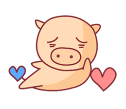 Love Love Pig sticker #3066585