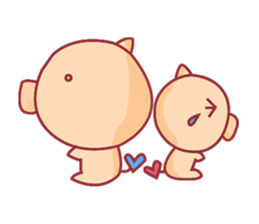 Love Love Pig sticker #3066588